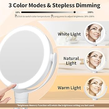 Electric LED Double Side Mirror
