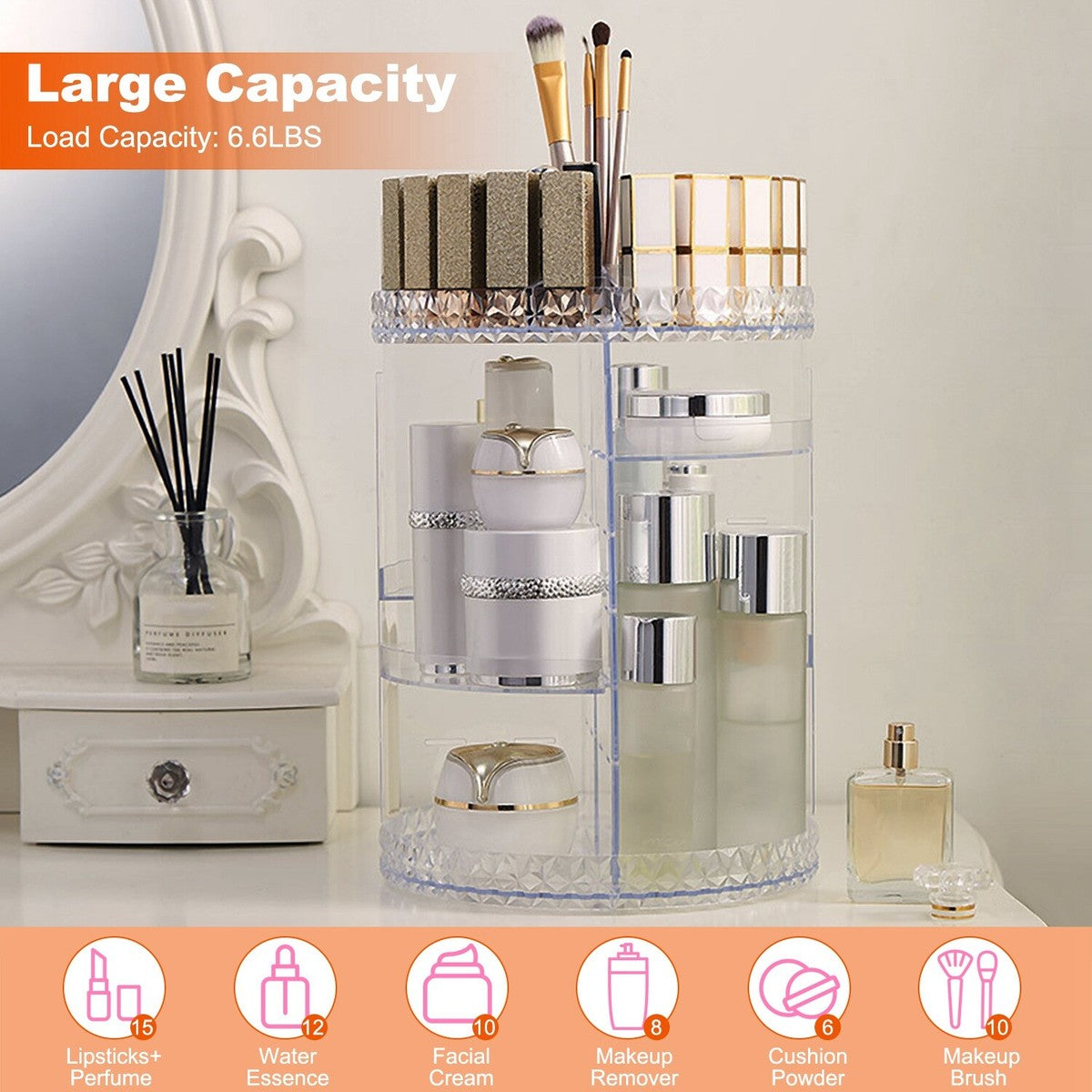 Make up Stand Holder 360