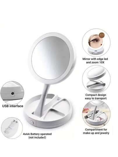Electric LED Double Side Mirror