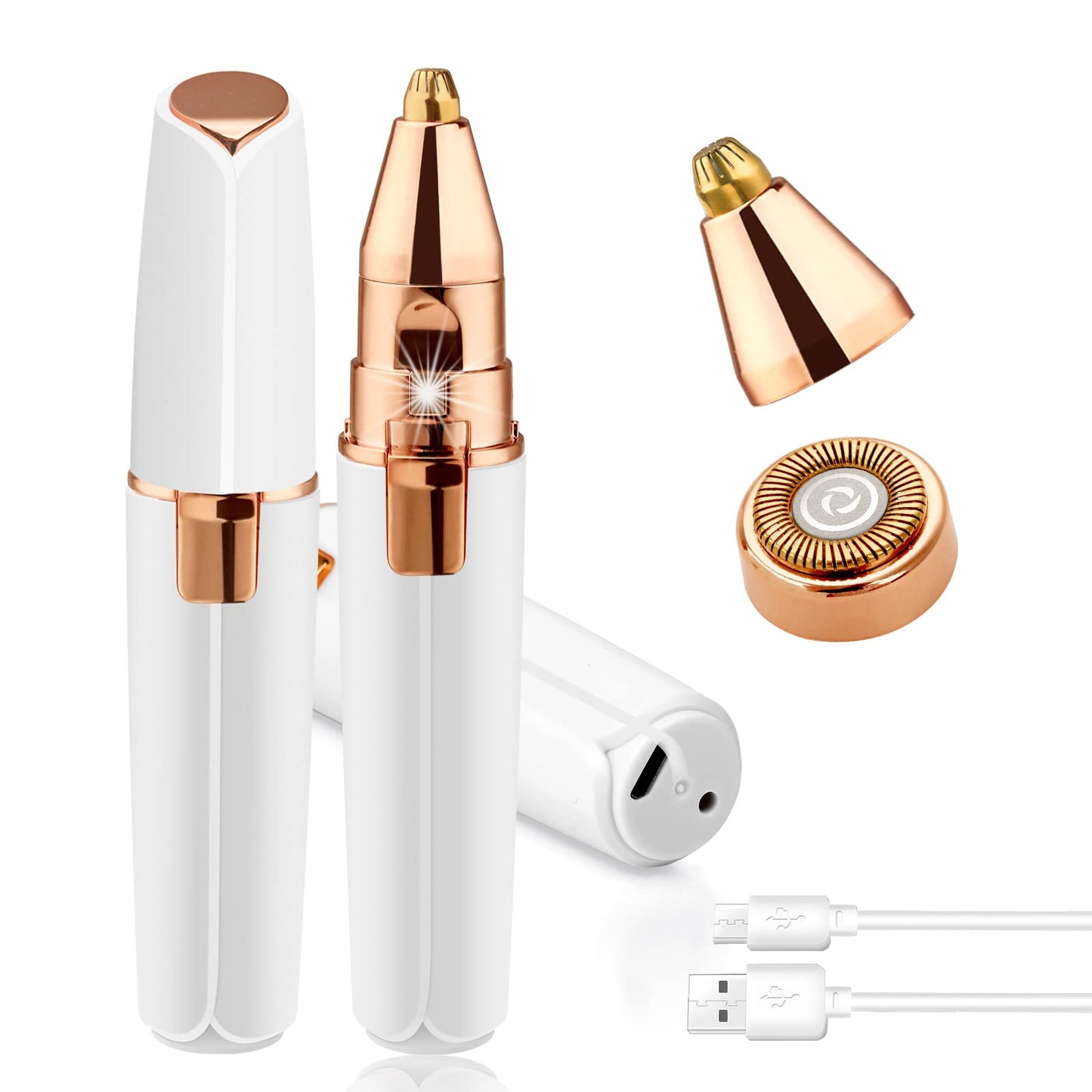 2 in 1 eyebrow trimmer