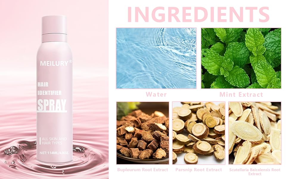 Hair Identifier Spray Meilury