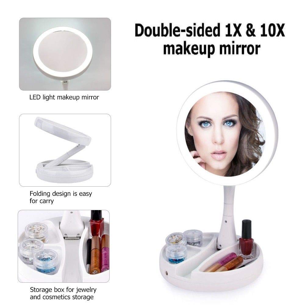 Electric LED Double Side Mirror