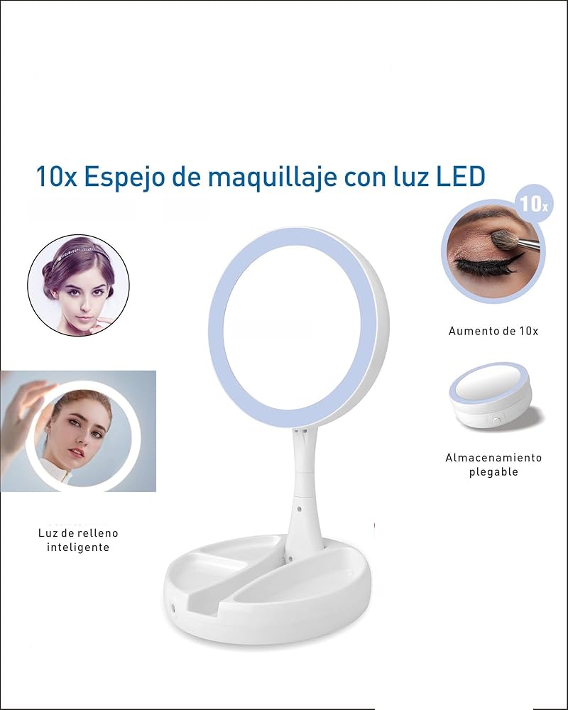 Electric LED Double Side Mirror