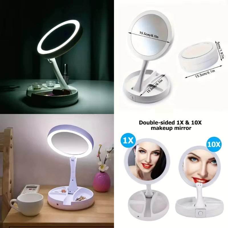 Electric LED Double Side Mirror